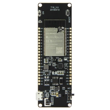 LILYGO® TTGO T-Energy ESP32 8MByte PSRAM WiFi & Bluetooth Module 18650 Battery ESP32-WROVER-B Development Board
LILYGO® TTGO T-Energy ESP32 8MByte PSRAM WiFi & Bluetooth Module 18650 Battery ESP32-WROVER-B Development Board