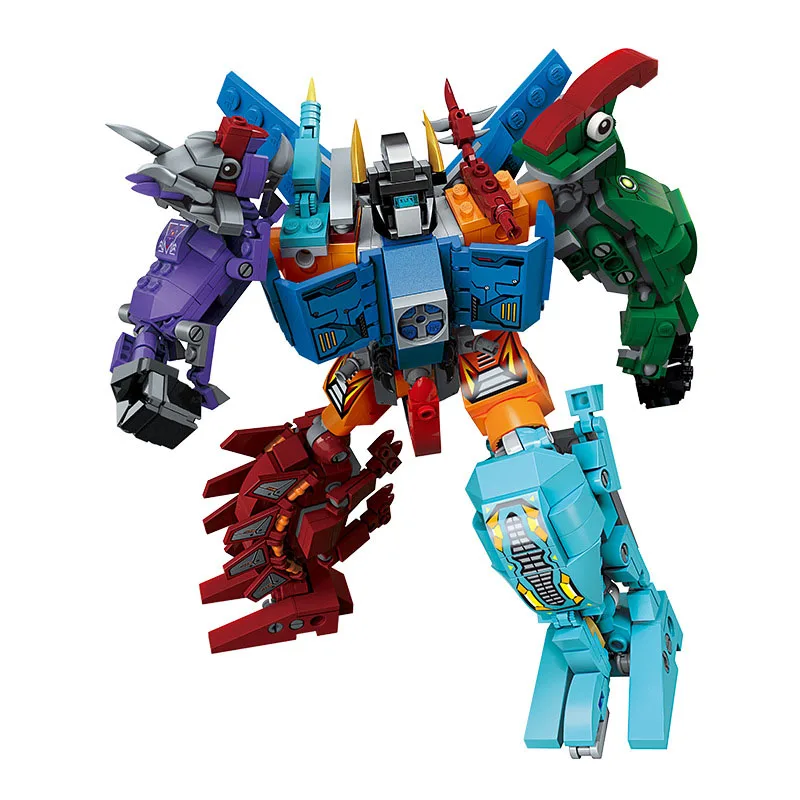 Dinosaur Mech Building Blocks Deformation Urban Combat Guard Robot Thunder Long-range Tank Assembly 8in1 Child Boys Toys Gifts
Dinosaur Mech Building Blocks Deformation Urban Combat Guard Robot Thunder Long-range Tank Assembly 8in1 Child Boys Toys Gifts