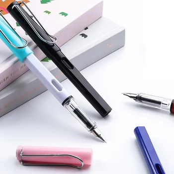 Fashion Correct posture Colorful 0.38MM nib Fountain Pen Office Supplies School stationery popular HOT plastic Pens NEW
Fashion Correct posture Colorful 0.38MM nib Fountain Pen Office Supplies School stationery popular HOT plastic Pens NEW