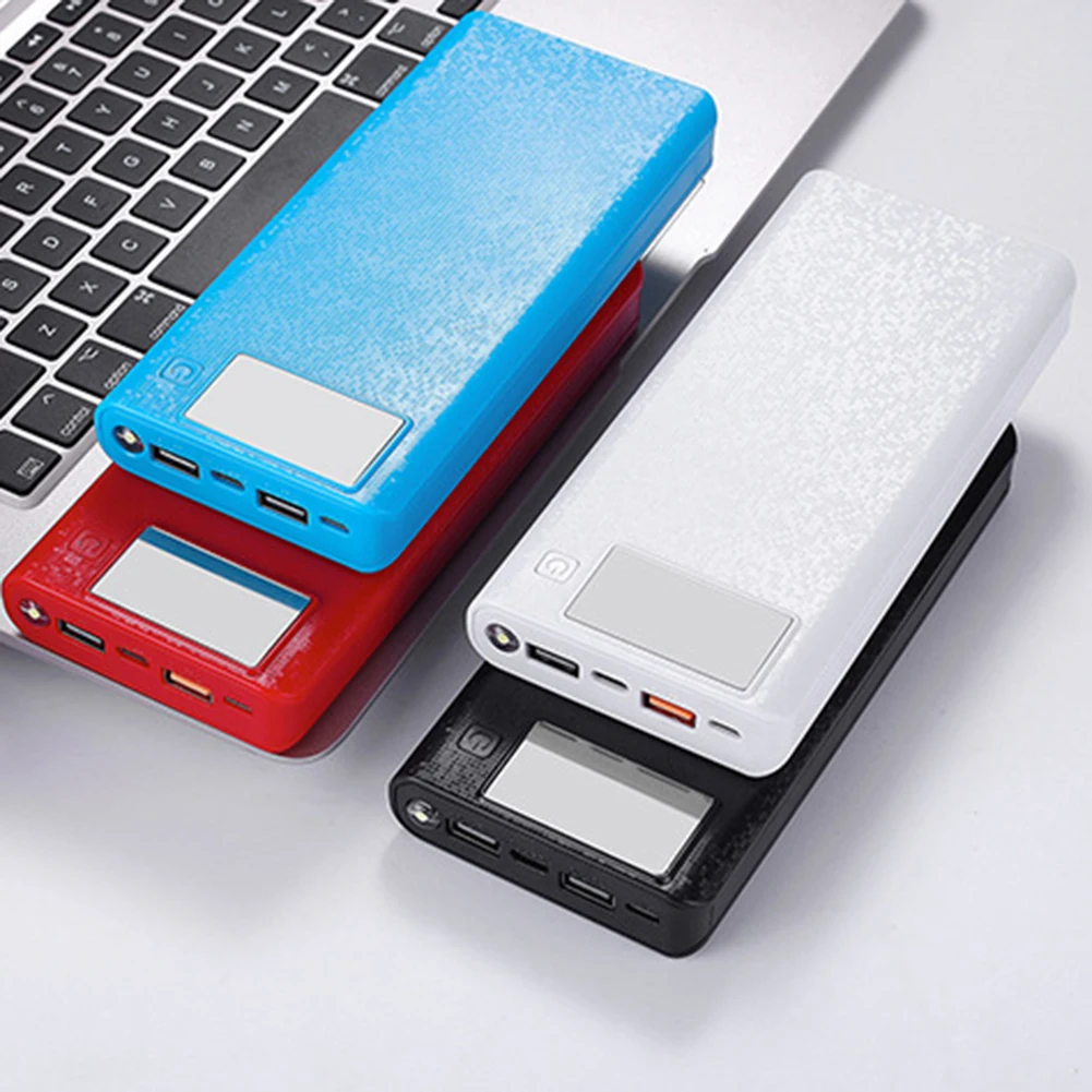 Battery Charger Box Power Bank Holder Case Fast Charging Recyclable Use Battery Shell Storage Organize
Battery Charger Box Power Bank Holder Case Fast Charging Recyclable Use Battery Shell Storage Organize