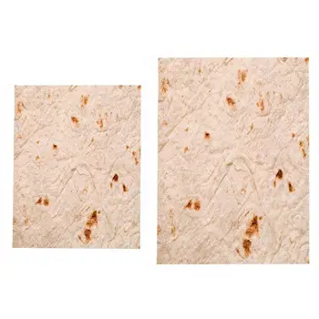 Multifunctional Soft Novelty Baked Wheat Cake Blanket Excellent Polyester Fibers Tortilla Blanket Picnic Higher Strength
Multifunctional Soft Novelty Baked Wheat Cake Blanket Excellent Polyester Fibers Tortilla Blanket Picnic Higher Strength