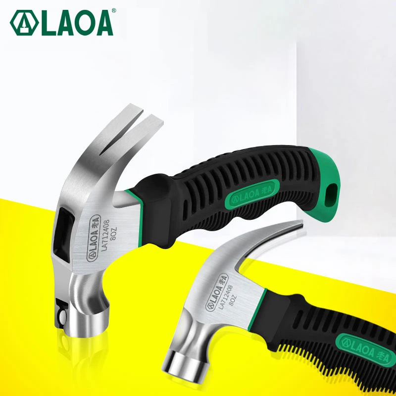 LAOA Claw Hammer 8OZ TPR Handle for Woodworking Multifunction Shockproof Stainless Steel Hammer Handtools Mini Hammer
LAOA Claw Hammer 8OZ TPR Handle for Woodworking Multifunction Shockproof Stainless Steel Hammer Handtools Mini Hammer