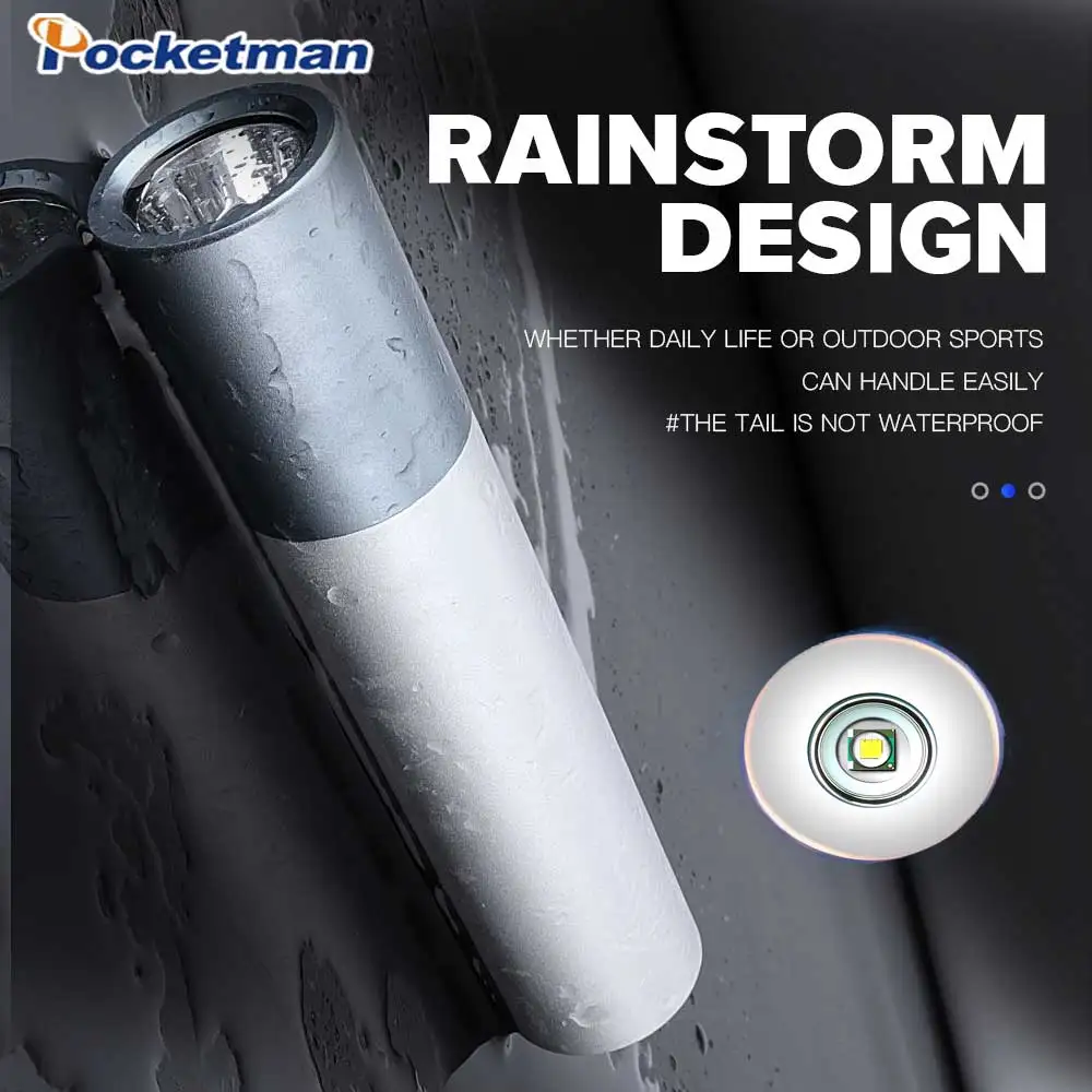 3800LM Powerful USB Rechargeable Flashlight with Power Bank Function Portable 5 Modes LED Torch with Built-in 18650 Battery
3800LM Powerful USB Rechargeable Flashlight with Power Bank Function Portable 5 Modes LED Torch with Built-in 18650 Battery