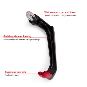 Black / Silver / Gold / Blue / Red Motorcycle Modified anti-fall Horn Brakes Hand Guard Bow CNC Protection Rod Universal -1 Set
Black / Silver / Gold / Blue / Red Motorcycle Modified anti-fall Horn Brakes Hand Guard Bow CNC Protection Rod Universal -1 Set