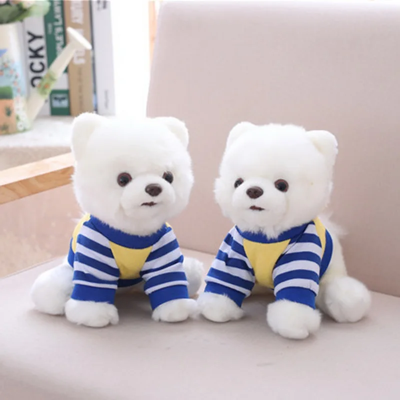 2020Cute simulation plush white Pomeranian Dog Dressed Doll Kids Children Toy Soft Throw Pillow Sofa Couch Decor Christmas gifts
2020Cute simulation plush white Pomeranian Dog Dressed Doll Kids Children Toy Soft Throw Pillow Sofa Couch Decor Christmas gifts