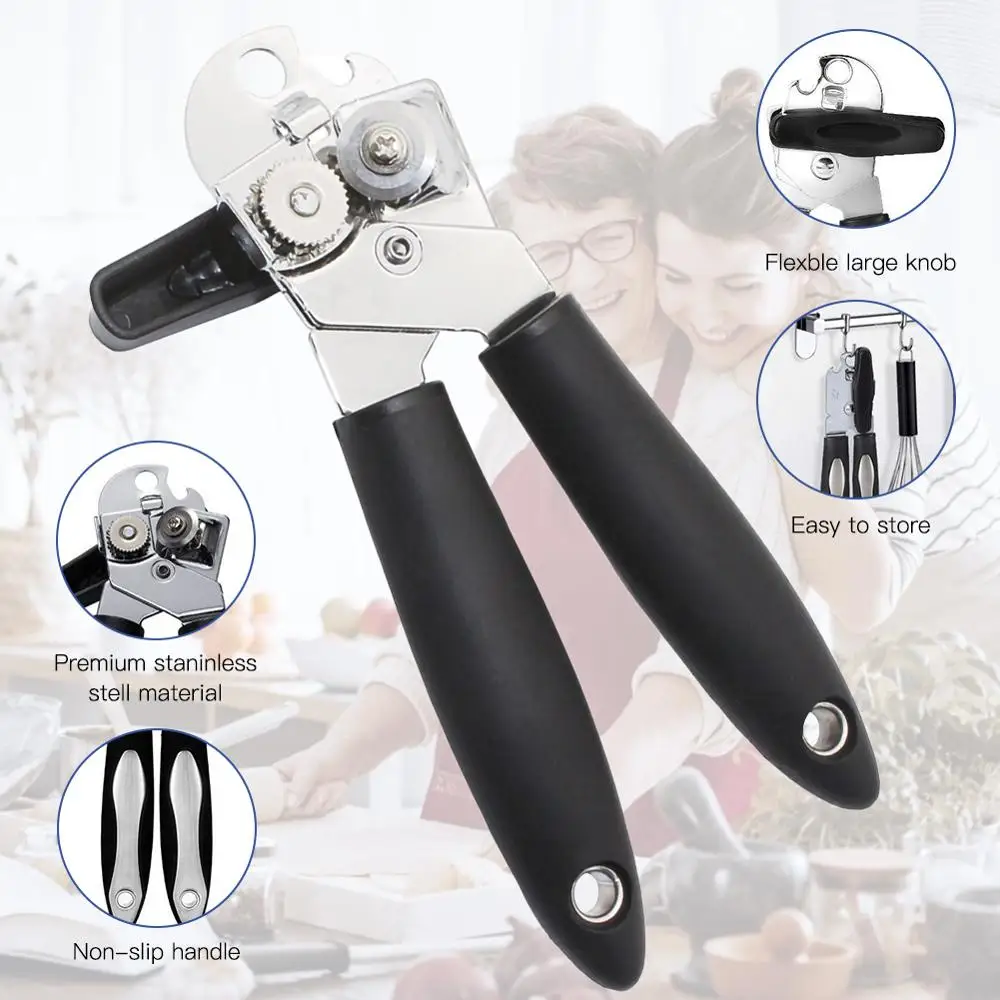 3 in 1 Beer Bottle Opener Stainless Steel Multifunction Manual Can Opener Smooth Edge with Ultra Sharp Cutting kitchen Tools
3 in 1 Beer Bottle Opener Stainless Steel Multifunction Manual Can Opener Smooth Edge with Ultra Sharp Cutting kitchen Tools
