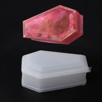 DIY Crystal Epoxy Mold Storage Box Molds Dark Coffin High Mirror Crafts Making Mould Tool
DIY Crystal Epoxy Mold Storage Box Molds Dark Coffin High Mirror Crafts Making Mould Tool