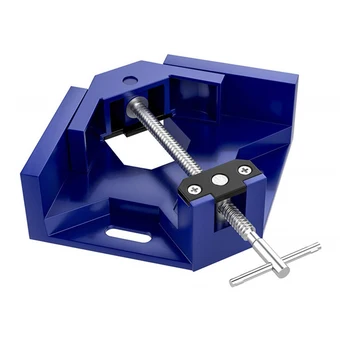 90 Degree Aluminum Alloy Right Angle Clamp Welding T-type Handle Hand Tools Multi-functional Woodworking Vise Holder Corner DIY
90 Degree Aluminum Alloy Right Angle Clamp Welding T-type Handle Hand Tools Multi-functional Woodworking Vise Holder Corner DIY