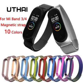 UTHAI S13 Magnetic strap Bracelet for Xiaomi Mi Band 3 4 Sport Strap watch For xiaomi mi band 3 4 bracelet Miband 4 3 Strap
UTHAI S13 Magnetic strap Bracelet for Xiaomi Mi Band 3 4 Sport Strap watch For xiaomi mi band 3 4 bracelet Miband 4 3 Strap