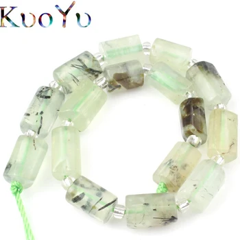 Natural Faceted Green Prehnites Quartz Beads Cylinder Loose Beads For Jewelry Making DIY Earing Charm Bracelet 7.5"Strand 6x9mm
Natural Faceted Green Prehnites Quartz Beads Cylinder Loose Beads For Jewelry Making DIY Earing Charm Bracelet 7.5"Strand 6x9mm
