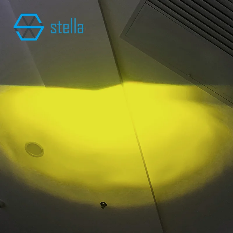 3 pairs PVC 3000K 4300k 8000k golden/warm white/blue transparent lens sticker for H4/H7 mini lens projector bulb 22mm/32mm