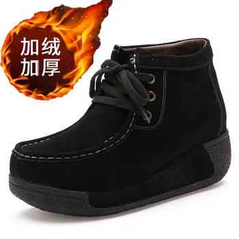 Cow suede upper; snow boots female; 2018 winter boots new comfortable warm outdoor; fashion wear sports shoes women 
Cow suede upper; snow boots female; 2018 winter boots new comfortable warm outdoor; fashion wear sports shoes women