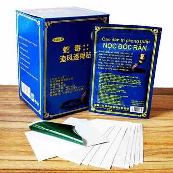 10pcs/box Vietnamese Snake Extract Plaster Knee Joint Pain Relieving Patch For Body Rheumatoid Arthritis Pain Relief