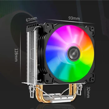 Jonsbo CR1200 2 Heat Pipe Tower CPU Cooler RGB 3Pin Cooling Fans Heatsink Computer cooling system accessories
Jonsbo CR1200 2 Heat Pipe Tower CPU Cooler RGB 3Pin Cooling Fans Heatsink Computer cooling system accessories