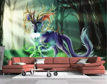 CJSIR Custom Wallpaper Green Sunshine Forest Elk Deer 3d Living Room TV Background Walls Home Decoration Mural 3d Wallpaper
CJSIR Custom Wallpaper Green Sunshine Forest Elk Deer 3d Living Room TV Background Walls Home Decoration Mural 3d Wallpaper