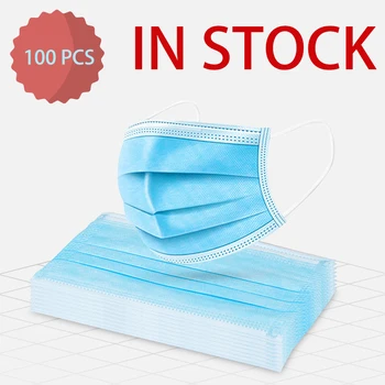 Face Mask Mouth Disposable 100pcs Anti-dust 3 Layers Meltblown Spunbond Nonwoven Mask
Face Mask Mouth Disposable 100pcs Anti-dust 3 Layers Meltblown Spunbond Nonwoven Mask