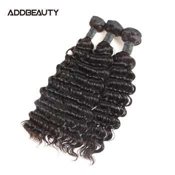 Deep Wave Brazilian Human Hair Weaving Bundles Addbeauty Human Remy Hair for Black Women Double Drawn Hair Weft Natural Color
Deep Wave Brazilian Human Hair Weaving Bundles Addbeauty Human Remy Hair for Black Women Double Drawn Hair Weft Natural Color