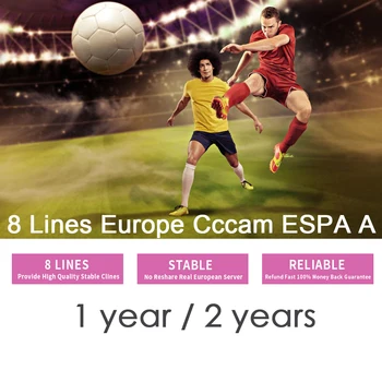 Cccam ESPA A Clines Stable Server 8 Lines for 1/2 Year Europe Ccams Spain Portugal Germany Poland for Satellite Receptor DVB-S2
Cccam ESPA A Clines Stable Server 8 Lines for 1/2 Year Europe Ccams Spain Portugal Germany Poland for Satellite Receptor DVB-S2