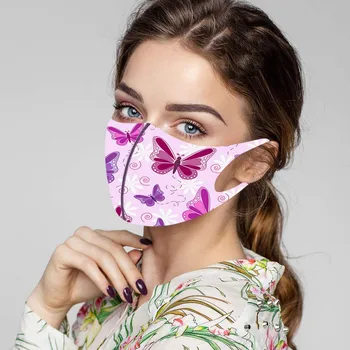 3PCS Butterfly Printed 3D Mask Fashion Adult Women Cotton Face Mask Reusable Washable Mouth Cover Masken Waschbar Mascarillas
3PCS Butterfly Printed 3D Mask Fashion Adult Women Cotton Face Mask Reusable Washable Mouth Cover Masken Waschbar Mascarillas