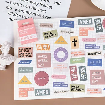 46Pcs Cute Text Letter Stickers Adhesive Sticker Kawaii Blessing Words Decor Stationery Stickers For Kids Scrapbooking Supplies
46Pcs Cute Text Letter Stickers Adhesive Sticker Kawaii Blessing Words Decor Stationery Stickers For Kids Scrapbooking Supplies