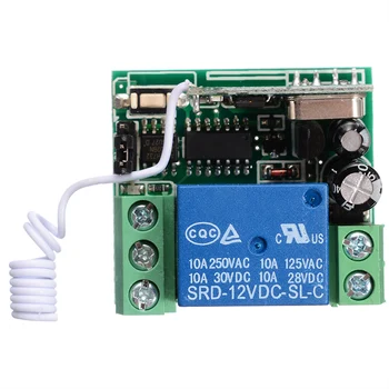 433Mhz Universal Wireless Remote Control Switch Relay Receiver Module+2 RF Transmitter Electronic Lock Remote Control for Garage
433Mhz Universal Wireless Remote Control Switch Relay Receiver Module+2 RF Transmitter Electronic Lock Remote Control for Garage