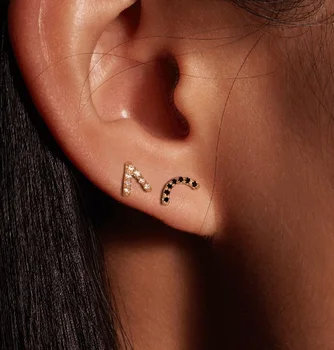 2019 minimal delicate dainty stud mismatched earring 925 sterling silver initial stud earrings
2019 minimal delicate dainty stud mismatched earring 925 sterling silver initial stud earrings