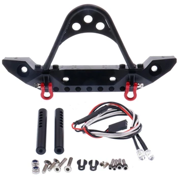 Metal Front/Rear Bumper Back Bumper with Light Anti-collision for Axial 1/10 RC Climbing Car SCX10 III RC Model Car Accessories
Metal Front/Rear Bumper Back Bumper with Light Anti-collision for Axial 1/10 RC Climbing Car SCX10 III RC Model Car Accessories