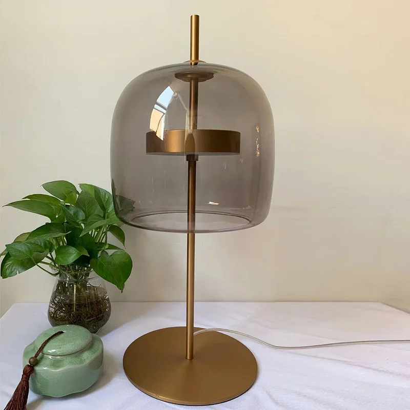 Designer Modern Nordic LED Simple Creative Glass Light Warm Study Bedroom Living Room Light Luxury Decorative Bedside Lamp
Designer Modern Nordic LED Simple Creative Glass Light Warm Study Bedroom Living Room Light Luxury Decorative Bedside Lamp