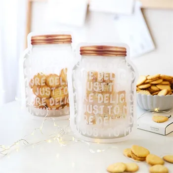 50 pieces Transparent English jar self-sealing Bag Cookie Cranberry roll biscuit snowflake crisp biscuit bag Candy Bag
50 pieces Transparent English jar self-sealing Bag Cookie Cranberry roll biscuit snowflake crisp biscuit bag Candy Bag