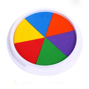 Funny Colorful Ink Pad Stamp DIY Finger Painting Craft Cardmaking Mud For Kids Learning Education Drawing Creative Toys
Funny Colorful Ink Pad Stamp DIY Finger Painting Craft Cardmaking Mud For Kids Learning Education Drawing Creative Toys