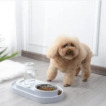 Cat Bowl Dog Water Feeder Bowl Cat Kitten Drinking Fountain Food Dish Pet Bowl Goods Automatic Water Feeder for Cat Dod U3
Cat Bowl Dog Water Feeder Bowl Cat Kitten Drinking Fountain Food Dish Pet Bowl Goods Automatic Water Feeder for Cat Dod U3