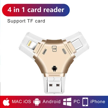 Card Reader SD/Micro SD TF OTG Smart Memory Card Adapter for iPhone iPad MacBook air Laptop Cardreader adaptador usb
Card Reader SD/Micro SD TF OTG Smart Memory Card Adapter for iPhone iPad MacBook air Laptop Cardreader adaptador usb