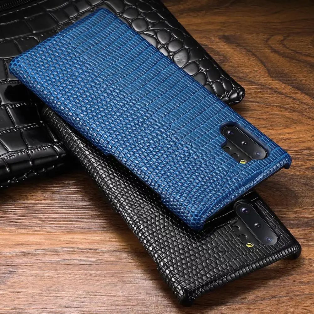 Luxury Lizard texture Back Cover Fundas for Samsung Galaxy Note 10 Plus 5G Note10 Note10+ Case Genuine Leather Shell Hard Coque
Luxury Lizard texture Back Cover Fundas for Samsung Galaxy Note 10 Plus 5G Note10 Note10+ Case Genuine Leather Shell Hard Coque