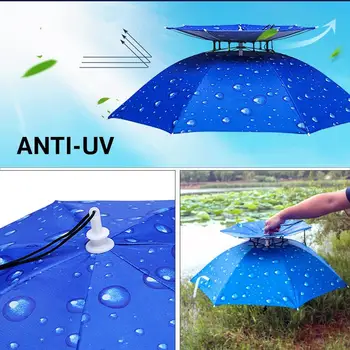Walking Cycling Raindrop Umbrella Cap Insulated Umbrella Cap Outdoor Sport Blue Waterproof Cloth Rainy Hats
Walking Cycling Raindrop Umbrella Cap Insulated Umbrella Cap Outdoor Sport Blue Waterproof Cloth Rainy Hats