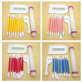 4-11pcs Fondant Cake Tools Spatula Engraving Pen Rolling Pin Bakery Mold Set 
4-11pcs Fondant Cake Tools Spatula Engraving Pen Rolling Pin Bakery Mold Set