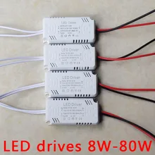 

LED Driver 300mA Board 8-24W 20-36W 30-50W 36-60W 70W 60-80W LED Power Supply Unit Lighting Transformers For driver led Light