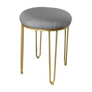 Nordic Makeup Stool Gold Dresser Chair Fitting Room Bedroom Creative Iron Modern Minimalist Red Stool
Nordic Makeup Stool Gold Dresser Chair Fitting Room Bedroom Creative Iron Modern Minimalist Red Stool