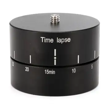 360° Panning Rotating Tripod Ball Head 60 minutes Time Lapse Stabilizer Tripod Adapter for Gopro DSLR Photography Accessories
360° Panning Rotating Tripod Ball Head 60 minutes Time Lapse Stabilizer Tripod Adapter for Gopro DSLR Photography Accessories