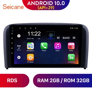 Seicane 9 inch Android 10.0 Car Unit Radio Stereo for 2004 2005 2006 Volvo S80 GPS Navigation support Carplay DVR OBD Digital TV
Seicane 9 inch Android 10.0 Car Unit Radio Stereo for 2004 2005 2006 Volvo S80 GPS Navigation support Carplay DVR OBD Digital TV