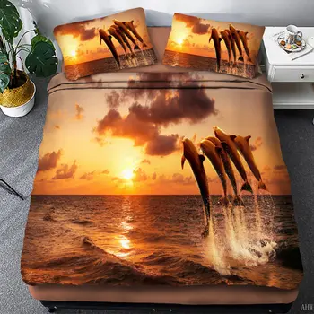 Dolphin Animal Series Bedding Set Ocean Quilt Set Double Queen 3d comforter sets conforter set queen size
Dolphin Animal Series Bedding Set Ocean Quilt Set Double Queen 3d comforter sets conforter set queen size