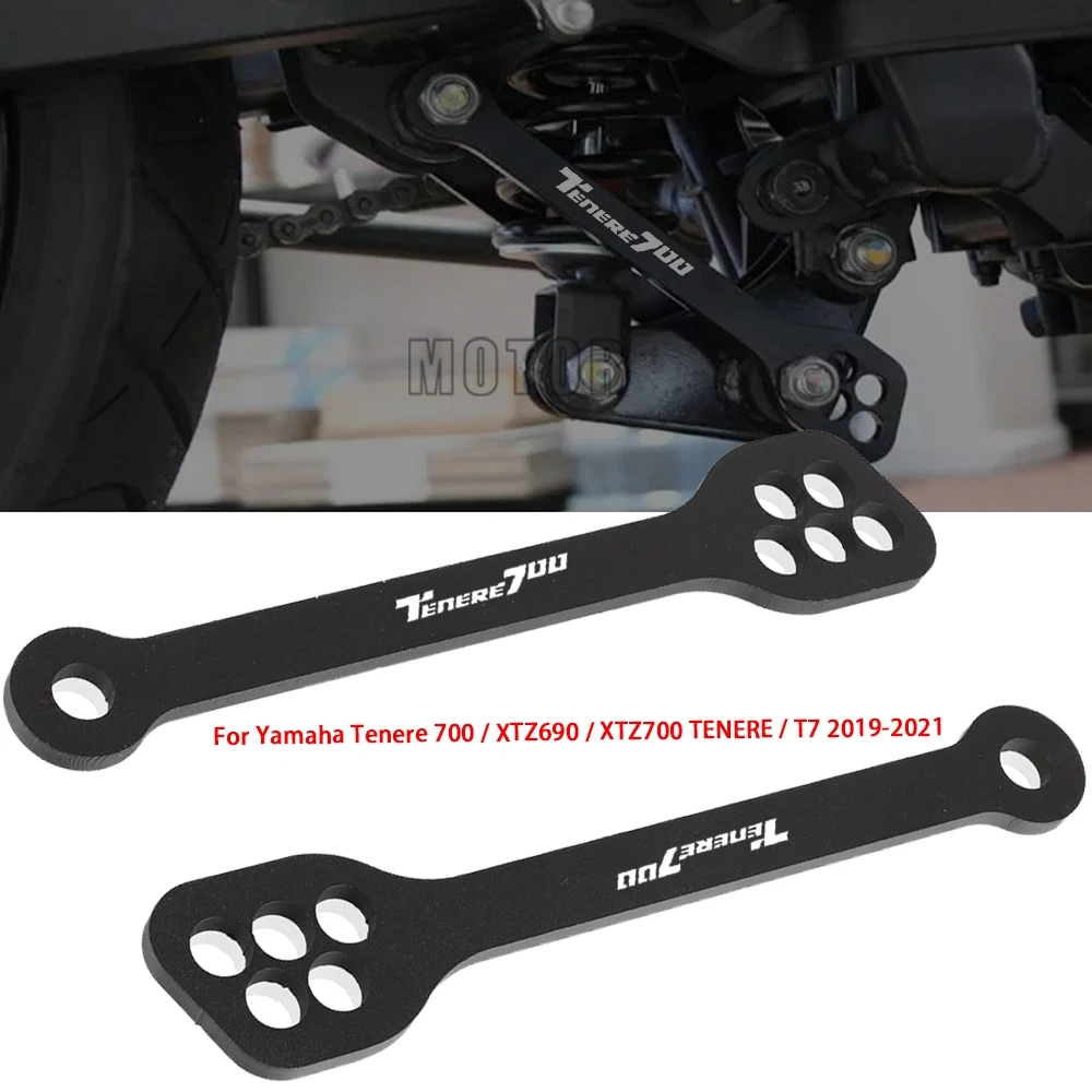 Комплект соединительных звеньев для мотоцикла Yamaha Tenere 700 XTZ690 XTZ700 T7 2019-2021, комплект звеньев для опускания, подушка задней подвески, соединение от падения
Комплект соединительных звеньев для мотоцикла Yamaha Tenere 700 XTZ690 XTZ700 T7 2019-2021, комплект звеньев для опускания, подушка задней подвески, соединение от падения
