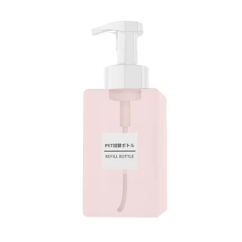 Dispenser Makeup Tool Facial Cleaner 450ml Refillable Pump Soap Foaming Bottle Leakproof Lotion Storage Portable Travel Shampoo
Dispenser Makeup Tool Facial Cleaner 450ml Refillable Pump Soap Foaming Bottle Leakproof Lotion Storage Portable Travel Shampoo