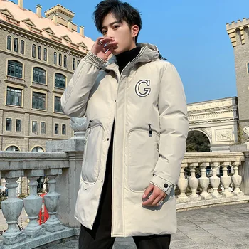 Winter Hooded Padded Parka Men Coat Vintage Hip Hop Long Warm Jacket Puffy Streetwear Thick Fashion Clothes Korean 2020 AA50MF
Winter Hooded Padded Parka Men Coat Vintage Hip Hop Long Warm Jacket Puffy Streetwear Thick Fashion Clothes Korean 2020 AA50MF