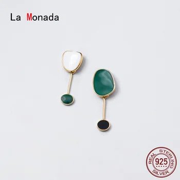 La Monada Irregular Asymmetry Drop Silver Earrings 925 Sterling Silver Fine Jewelry For Women Hanging Korean Short Earrings Ins
La Monada Irregular Asymmetry Drop Silver Earrings 925 Sterling Silver Fine Jewelry For Women Hanging Korean Short Earrings Ins
