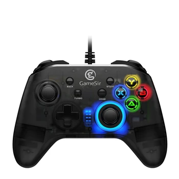 Gamepad GameSir T4w USB Wired Game Controller Joystick PC with Vibration and Turbo Function Game Controller for Windows 7/8/10
Gamepad GameSir T4w USB Wired Game Controller Joystick PC with Vibration and Turbo Function Game Controller for Windows 7/8/10