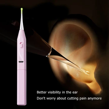 Ear Wax Removing Earpick Spoon for Baby Child Earwax Removal Tools Ear Care Accessory LED Ear Spoon Earwax Digging Spoon
Ear Wax Removing Earpick Spoon for Baby Child Earwax Removal Tools Ear Care Accessory LED Ear Spoon Earwax Digging Spoon