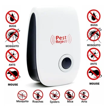 US/UK/EU Plug Multi-Purpose Electronic Ultrasonic Mosquito Mouse Insect Roach Ant Spider Flea Kill Repeller Reject Pest Control
US/UK/EU Plug Multi-Purpose Electronic Ultrasonic Mosquito Mouse Insect Roach Ant Spider Flea Kill Repeller Reject Pest Control