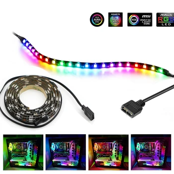 DC5V Motherboard Full color RGB LED Strip PC Case ASUS RGB Fusion 2.0 3Pin Header IP30/IP65 2PCS Addressable RGB LED strips 
DC5V Motherboard Full color RGB LED Strip PC Case ASUS RGB Fusion 2.0 3Pin Header IP30/IP65 2PCS Addressable RGB LED strips