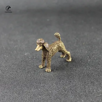 Pure Copper Cute Dog Statue Feng Shui Ornament Bronze Standing Poodle Figurines Lucky Desk Decorations Accessories Home Decor 
Pure Copper Cute Dog Statue Feng Shui Ornament Bronze Standing Poodle Figurines Lucky Desk Decorations Accessories Home Decor