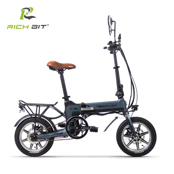 

[EU Direct] RICHBIT TOP-619 36V 250W 10.2Ah 14 inch Folding Electric Bike 30-35KM/H Top Speed Moped Electric Bicycle